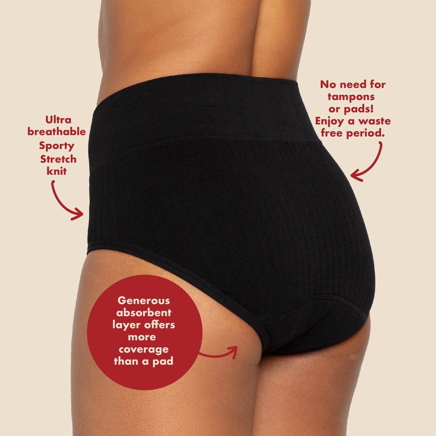The Period Company - Sporty Highwaist