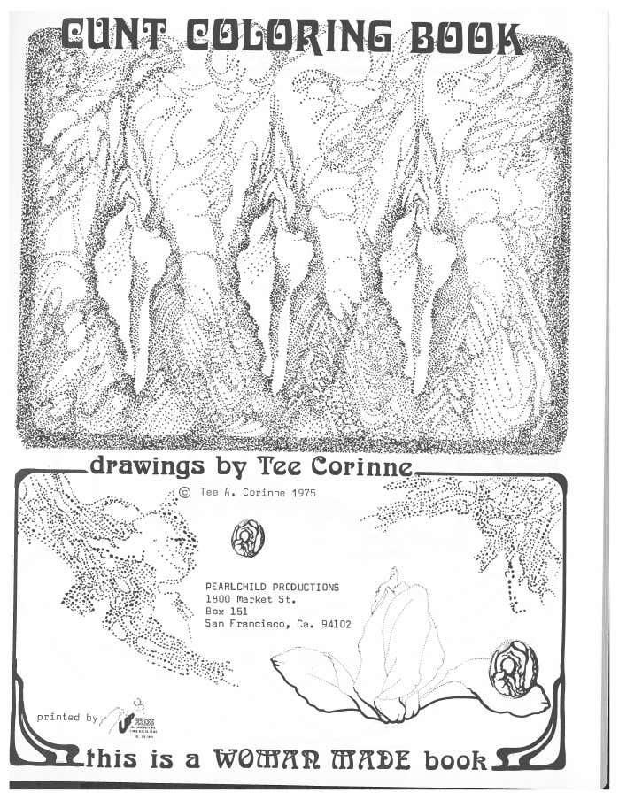 Cunt Colouring Book
