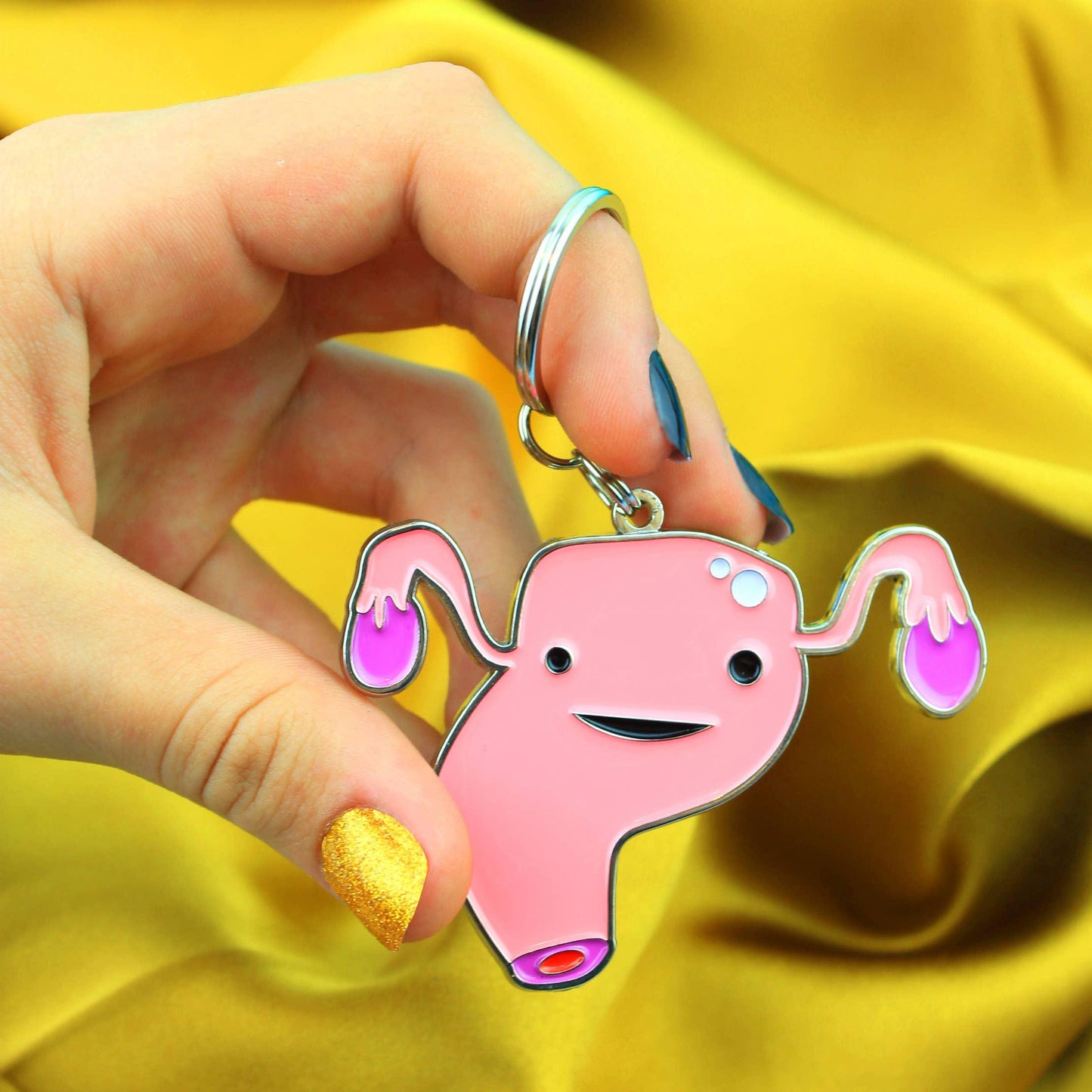 Uterus Schlüsselanhänger - Womb Service - Schöner Bluten.
