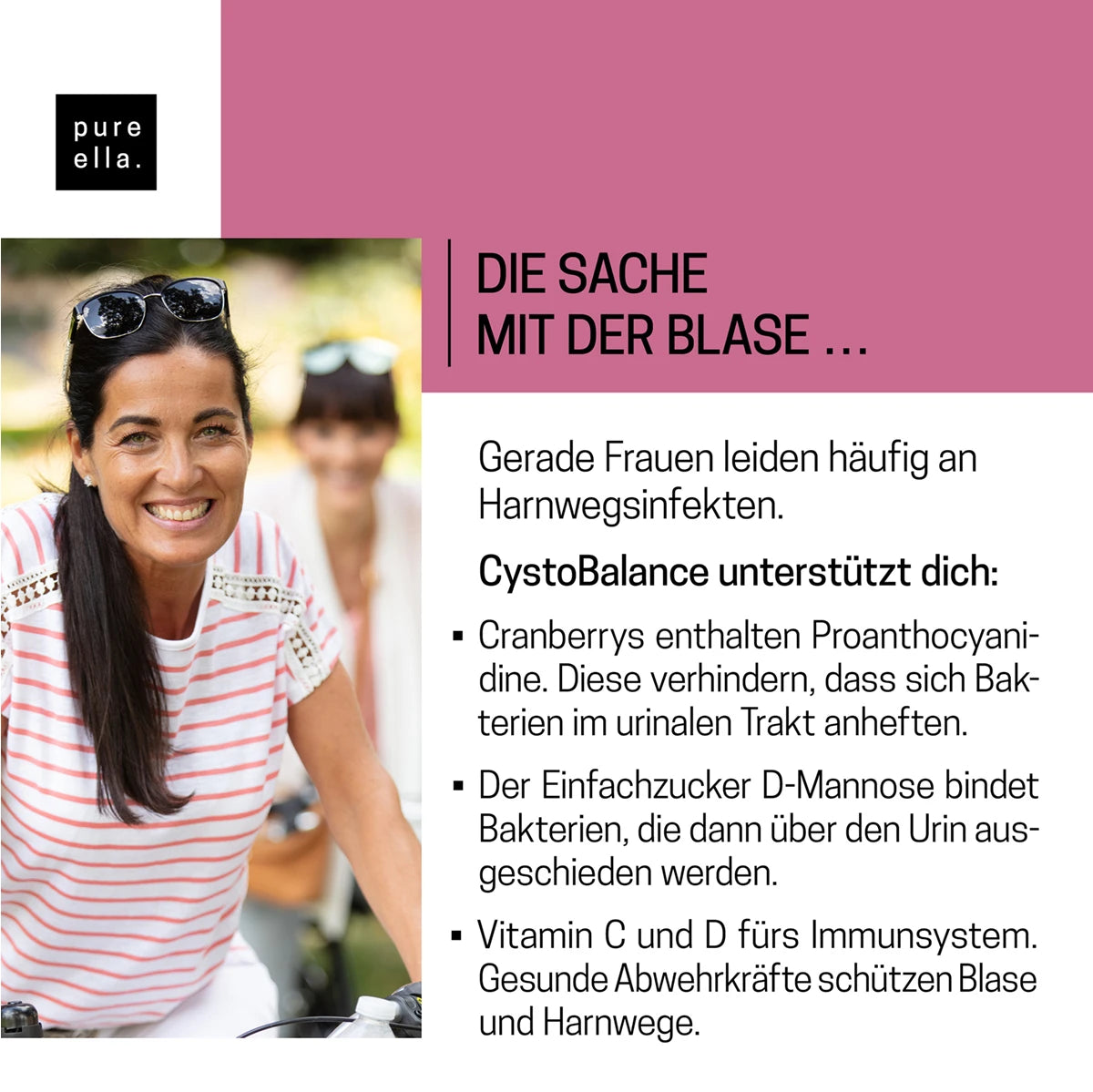 CYSTOBALANCE gegen Blasenentzündungen / Pure Ella