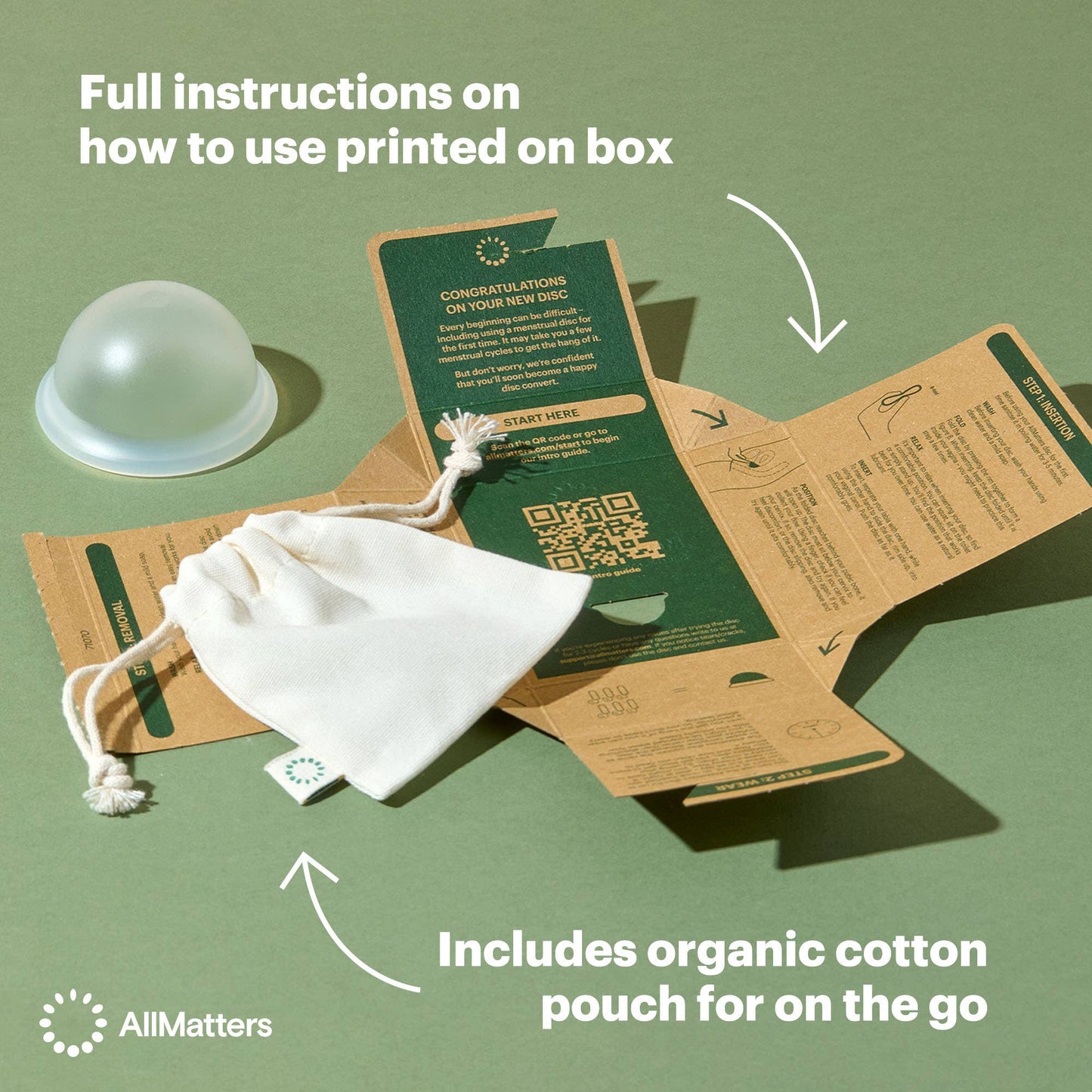 AllMatters Menstruationsscheibe