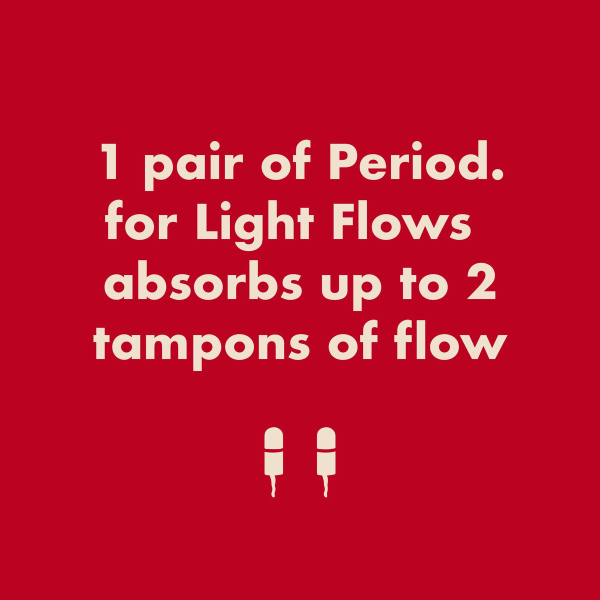 Period. Badebikini – Schwarz