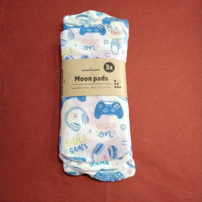 Set of 3 washable pads