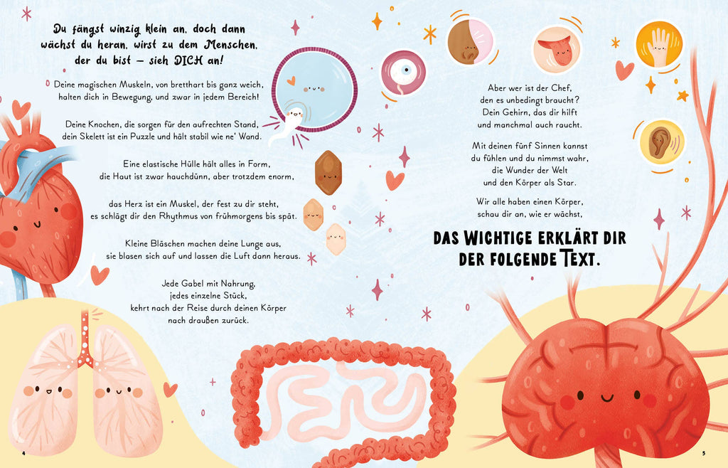 5 Minuten Geschichten – Mein Körper, ein Wunder - La Blutique EMF Verlag - Edition Michael FischerKinderbuch Berlin