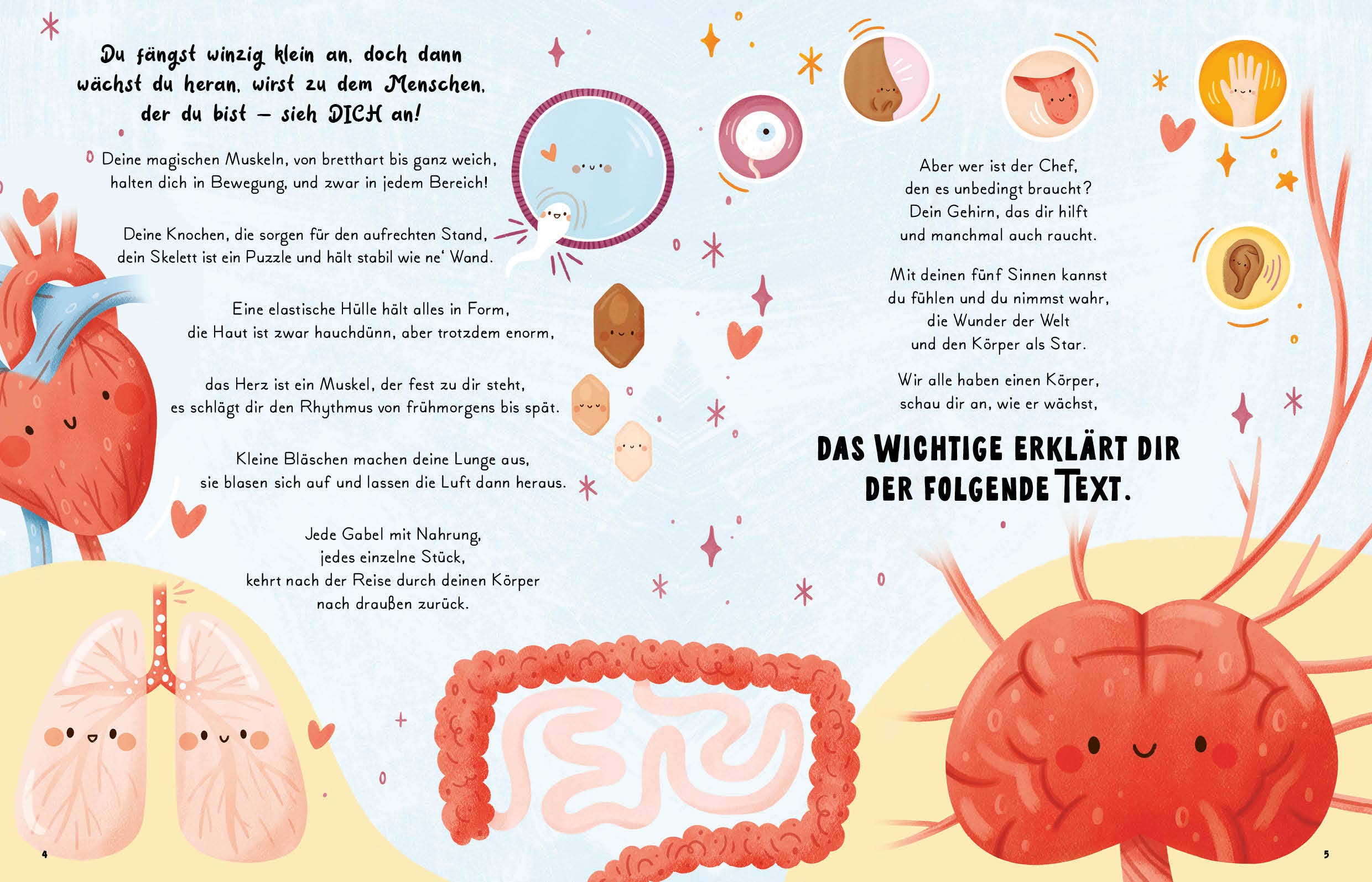 5 Minuten Geschichten – Mein Körper, ein Wunder - La Blutique EMF Verlag - Edition Michael FischerKinderbuch Berlin