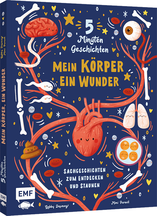 5 Minuten Geschichten – Mein Körper, ein Wunder - La Blutique EMF Verlag - Edition Michael FischerKinderbuch Berlin