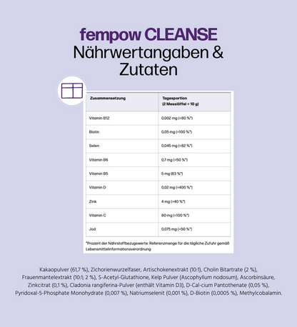 fempow®CLEANSE (Pulver)