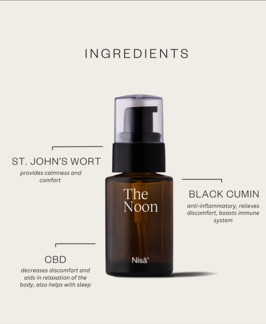 Nisā The Noon Warming Tummy Oil