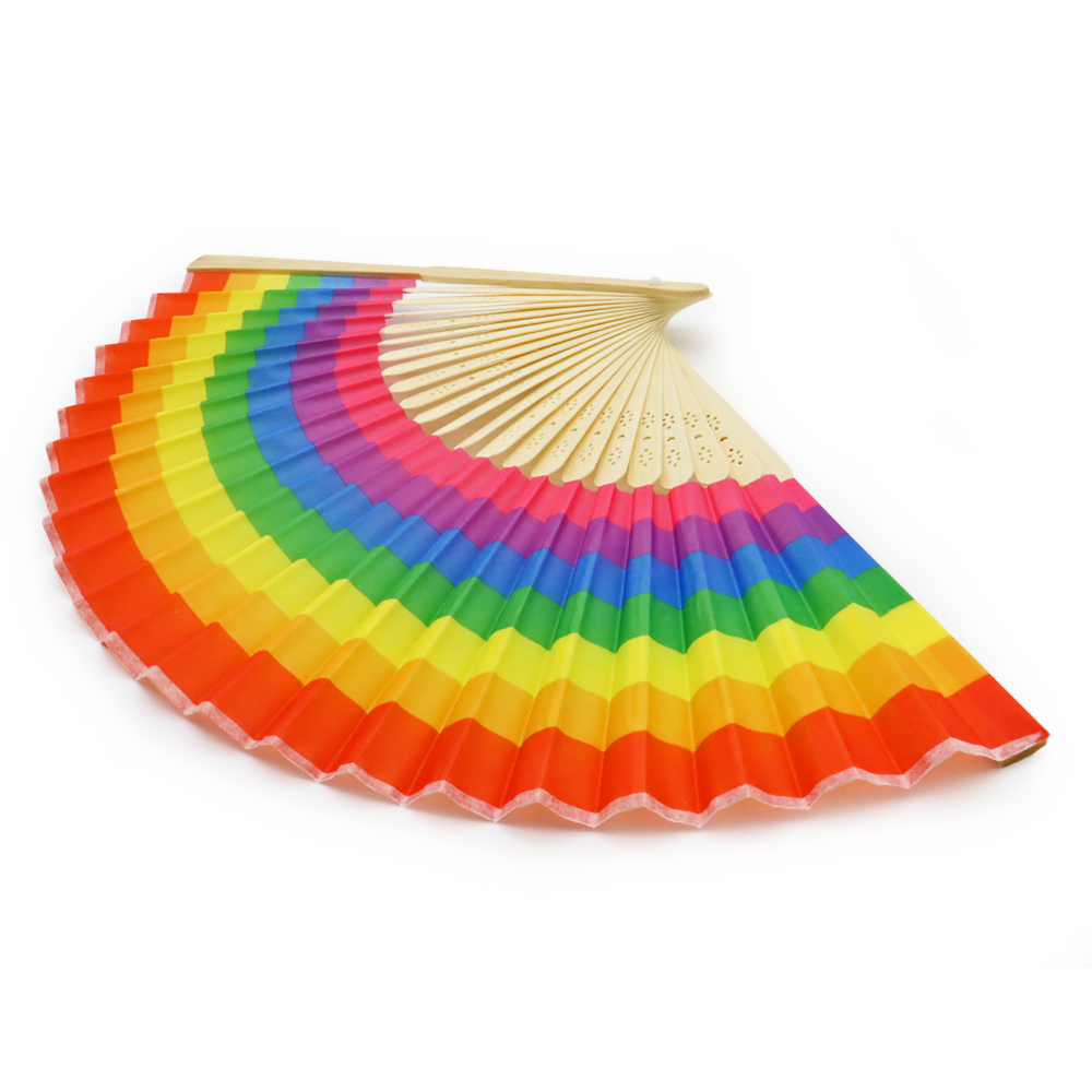 Pride Fächer (Bambus)