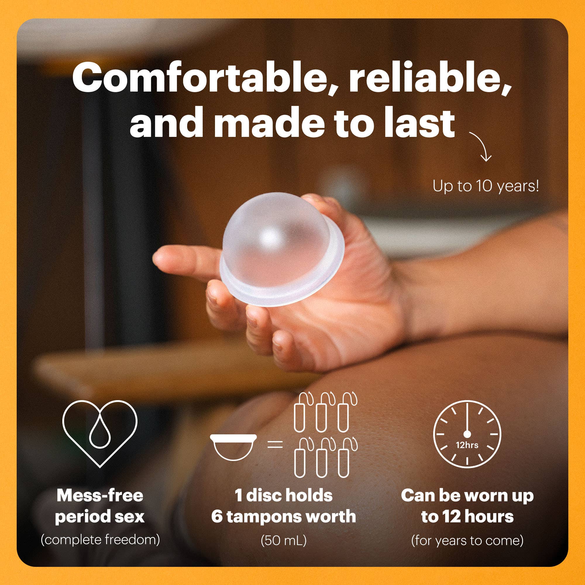 Supersoft Menstruationsscheibe