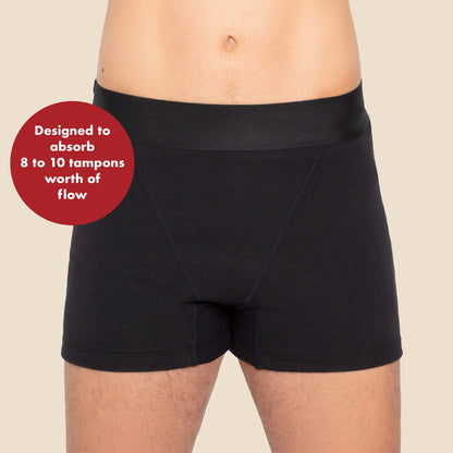 Der Boxer. Punkt. aus Bio-Baumwolle. Für starke Tage.
