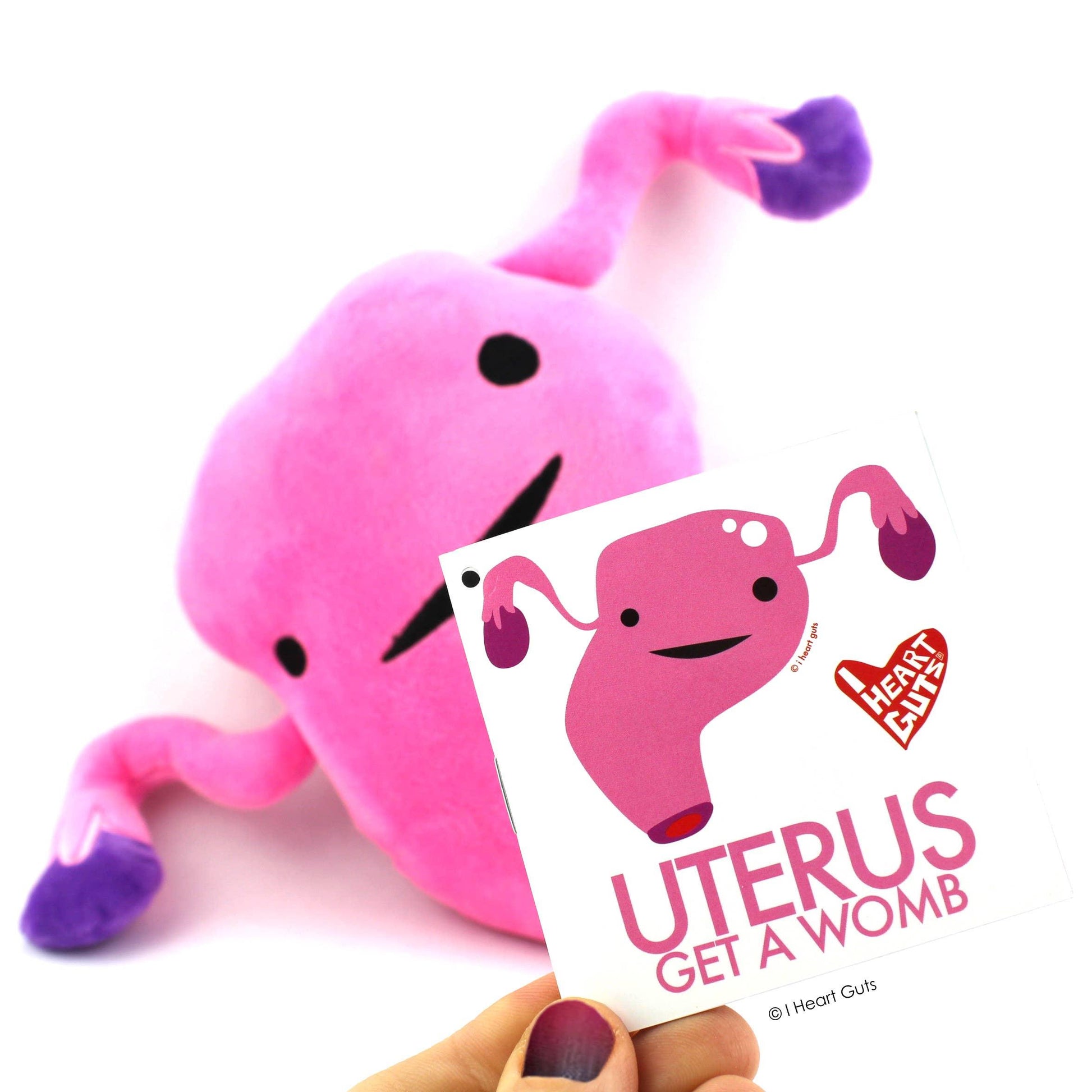 Uterus Plüsch - Womb Service - Schöner Bluten.