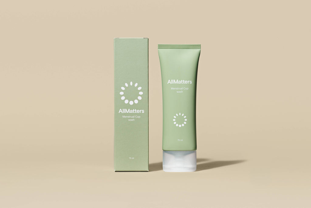 AllMatters Intimwäsche für Körper und Menstruationstassen, 75 ml - La Blutique AllMatters (Formerly OrganiCup) Berlin