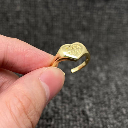 Ring „FUCK YOU“