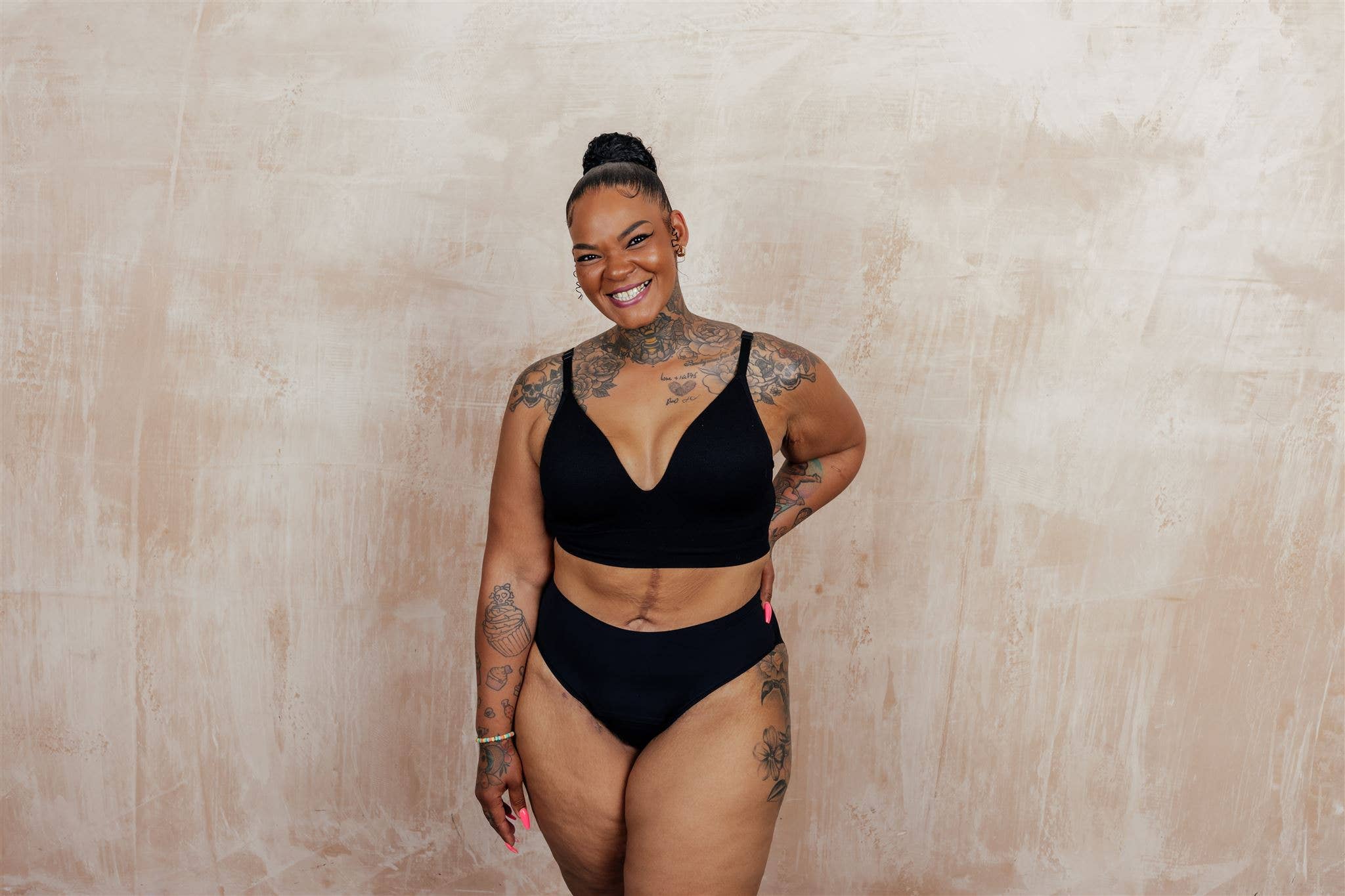 Carla High Leg Seamless - La Blutique NIXI Body Berlin