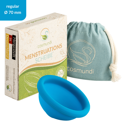 Cosmundi femina Menstruationsscheibe