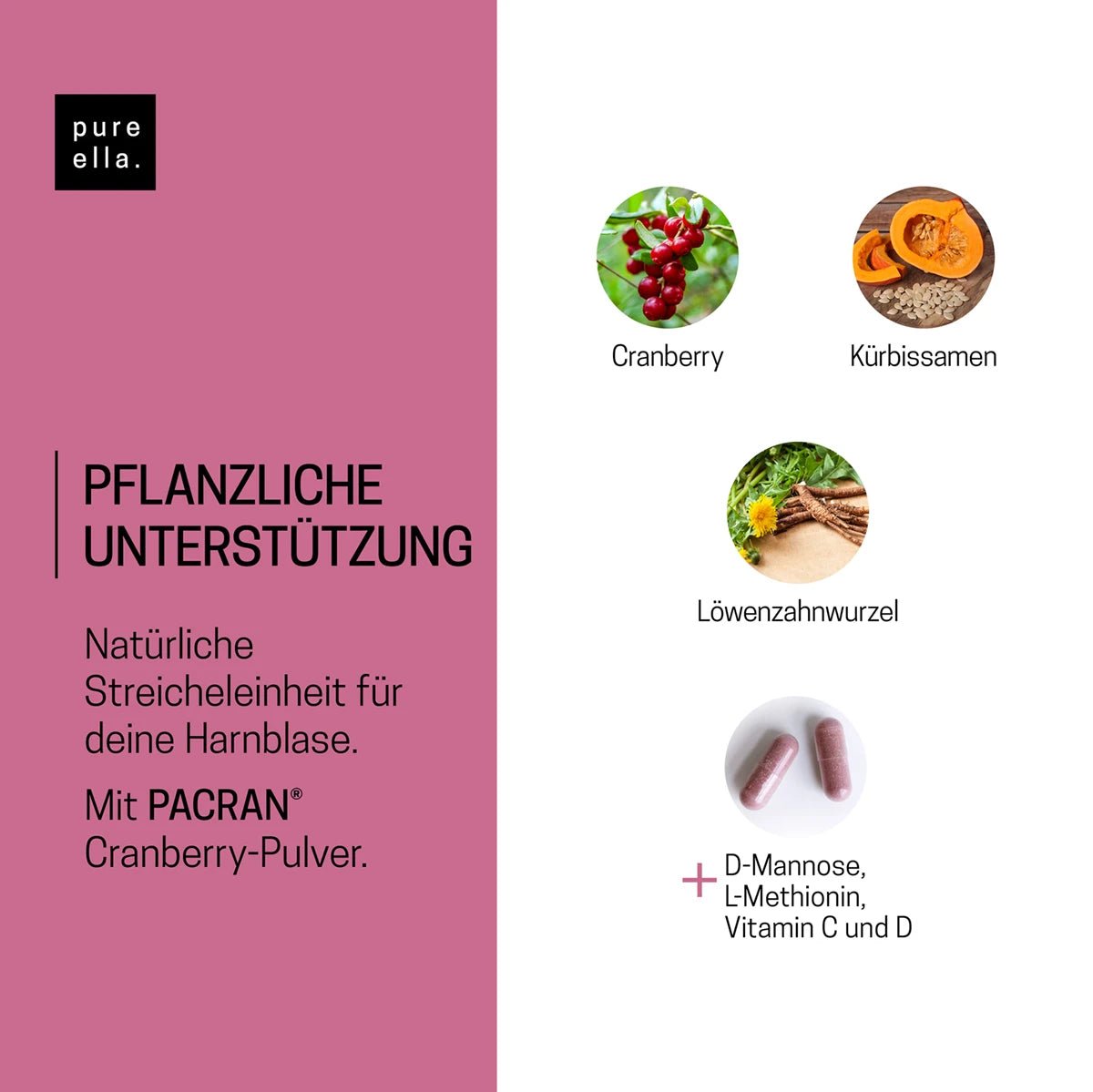 CYSTOBALANCE gegen Blasenentzündungen / Pure Ella - La Blutique Pure EllaNahrungsergänzungsmittel Berlin