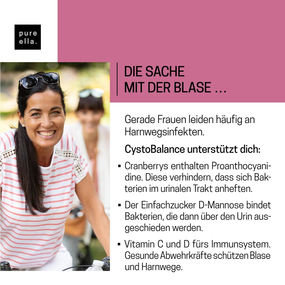 CYSTOBALANCE gegen Blasenentzündungen / Pure Ella - La Blutique Pure EllaNahrungsergänzungsmittel Berlin
