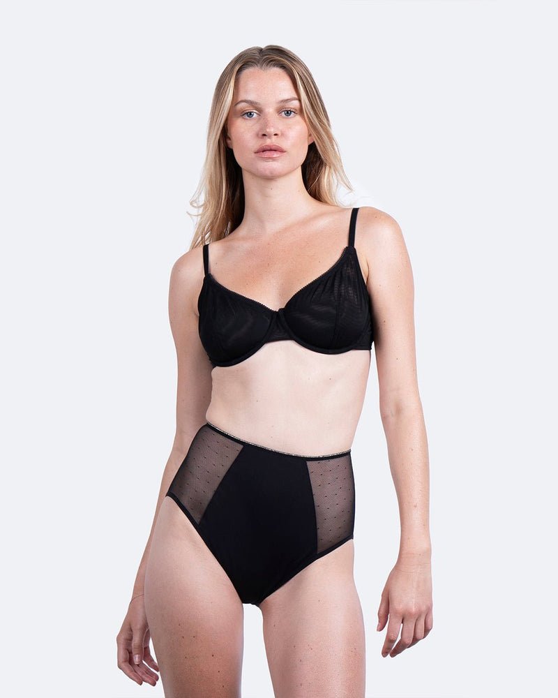 Einzelstücke! Highwaist Mesh - La Blutique MoodzPeriodenunterwäsche Berlin