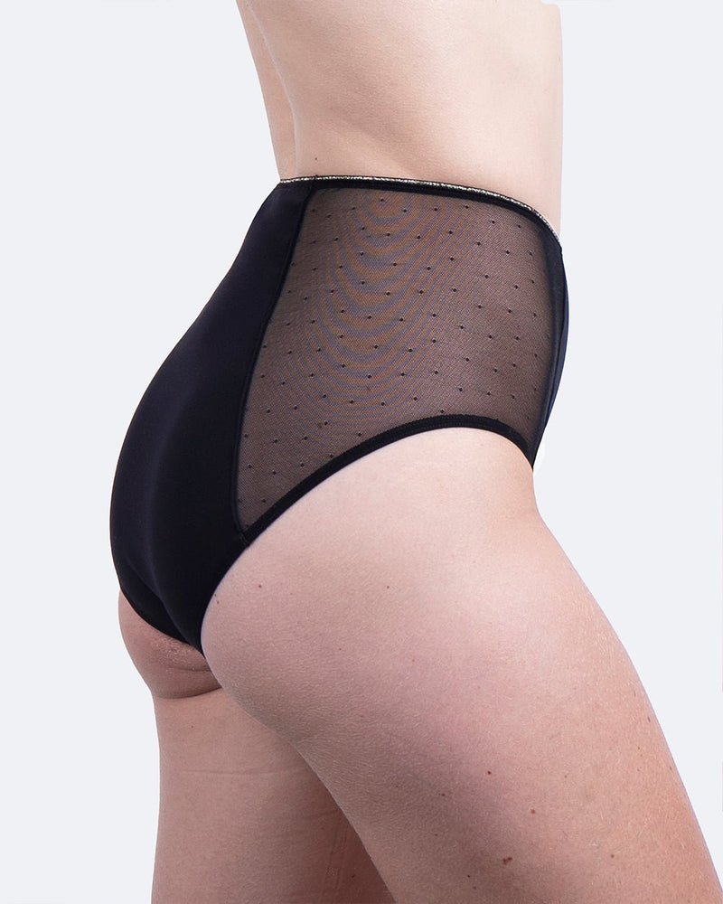 Einzelstücke! Highwaist Mesh - La Blutique MoodzPeriodenunterwäsche Berlin