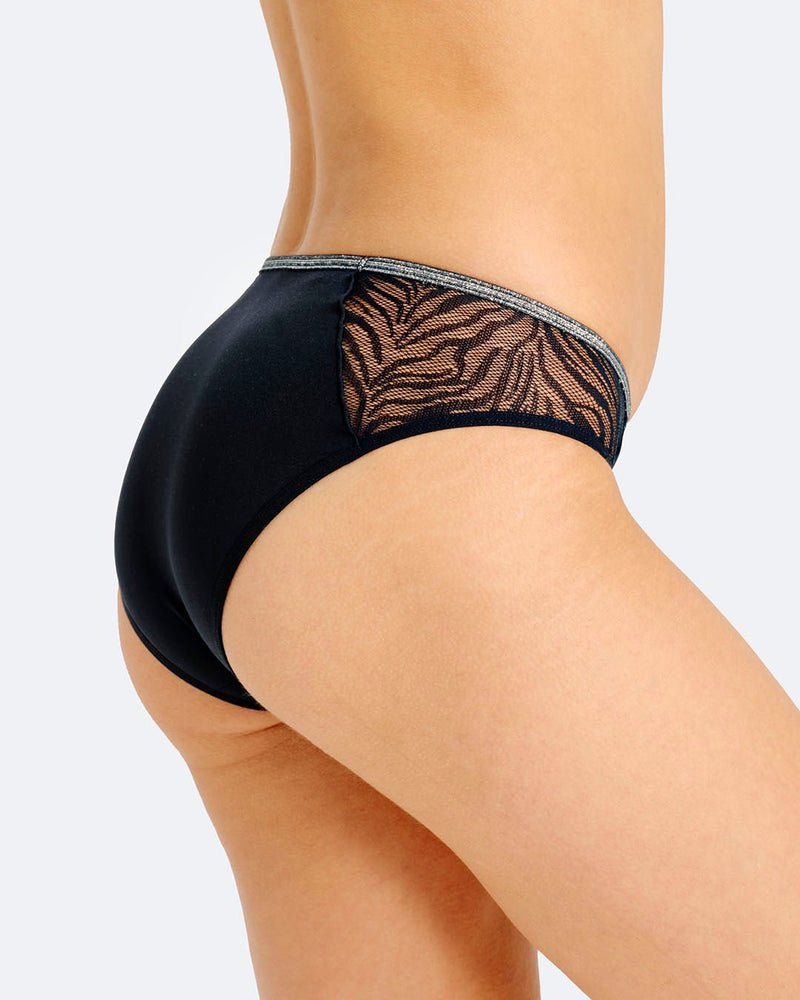 Einzelstücke! Slip Zebra - La Blutique MoodzPeriodenunterwäsche Berlin