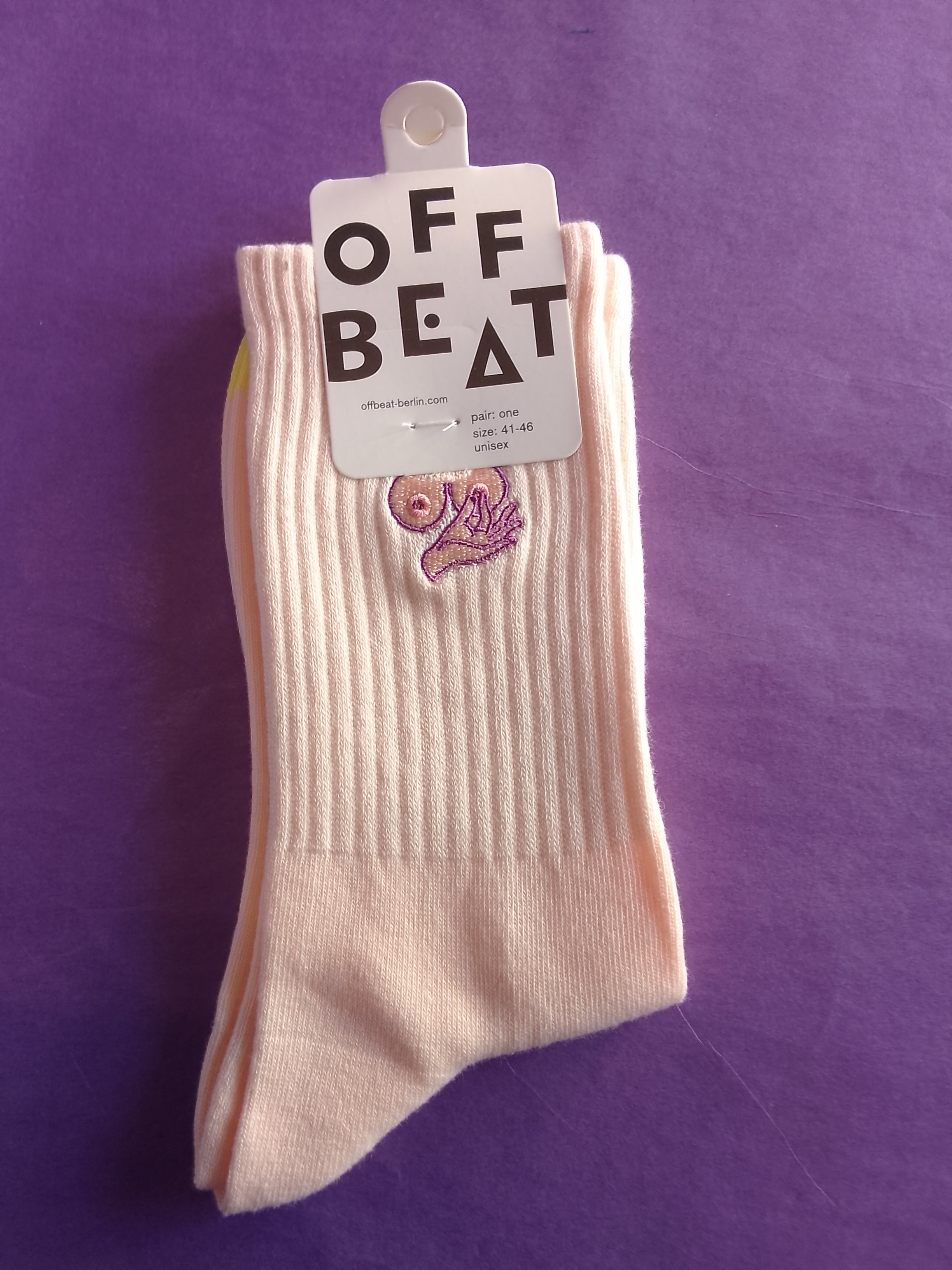 Embroideted Boobs Socken - La Blutique La Blutique Berlin