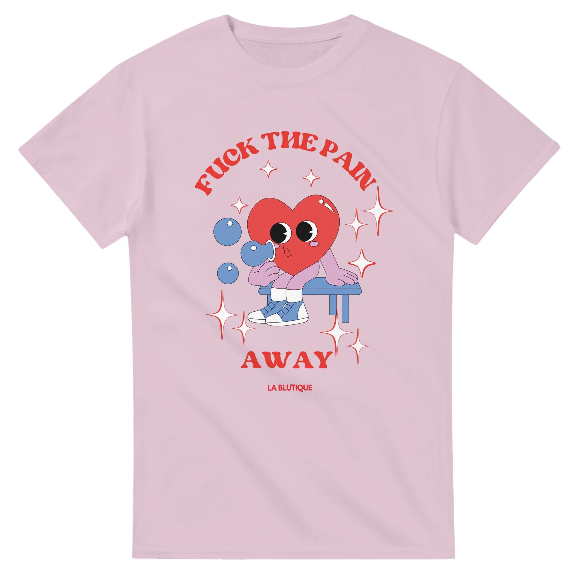 F*ck the pain away T-Shirt - La Blutique La BlutiquePrint Material Berlin