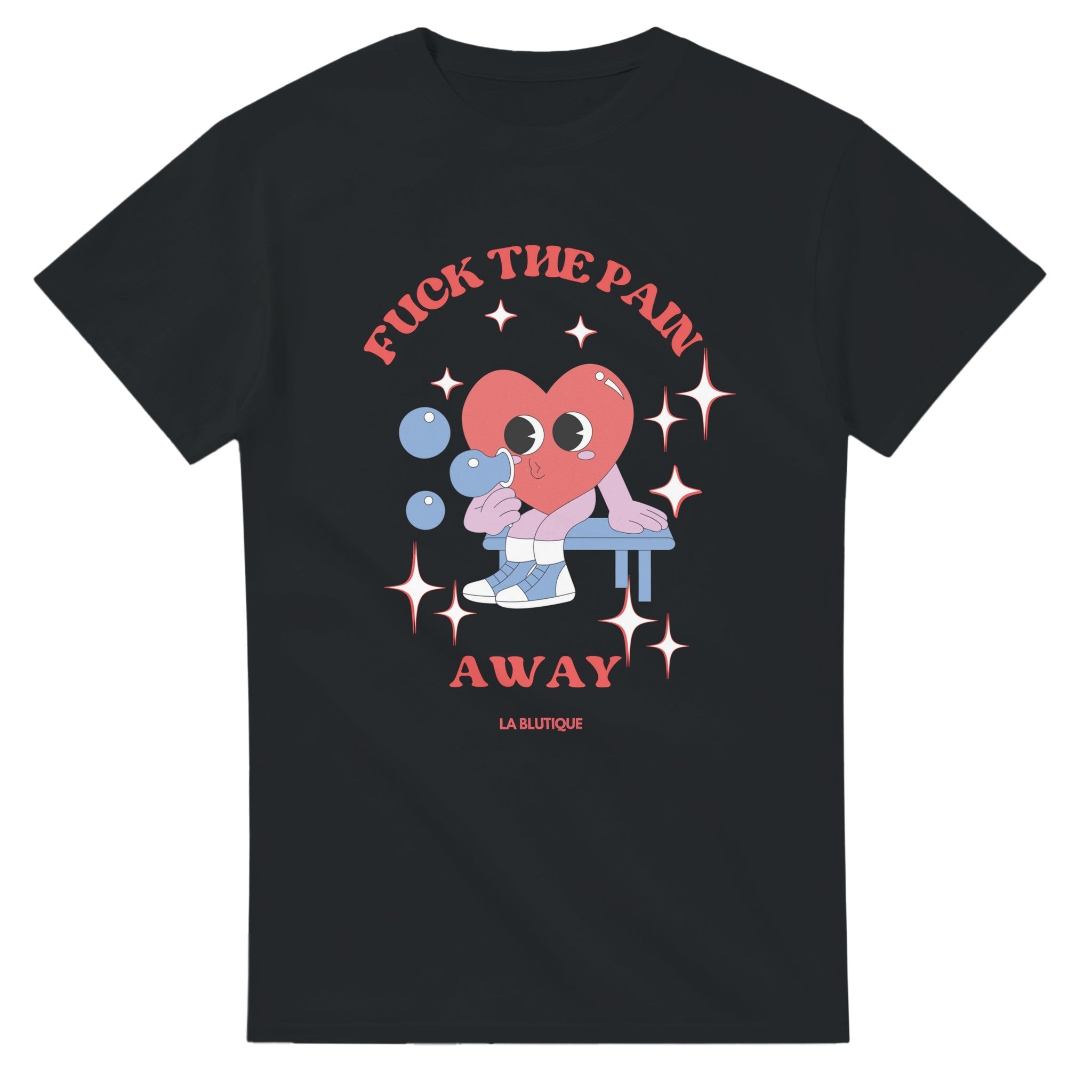 F*ck the pain away T-Shirt - La Blutique La BlutiquePrint Material Berlin