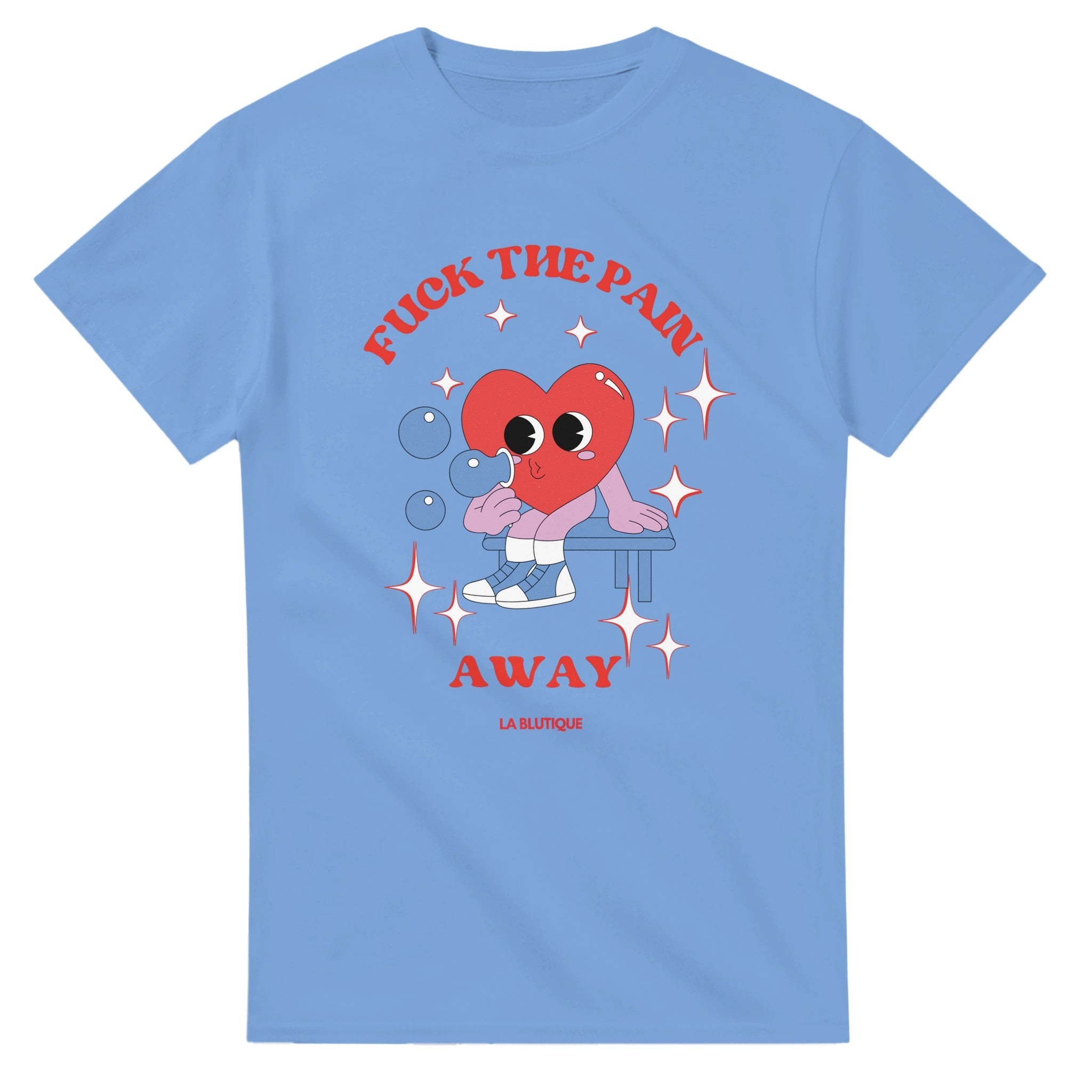 F*ck the pain away T-Shirt - La Blutique La BlutiquePrint Material Berlin