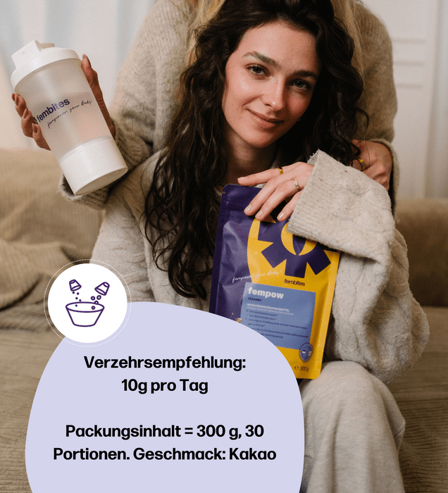 fempow®CLEANSE (Pulver) - La Blutique fembitesNahrungsergänzungsmittel Berlin