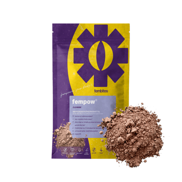 fempow®CLEANSE (Pulver) - La Blutique fembitesNahrungsergänzungsmittel Berlin
