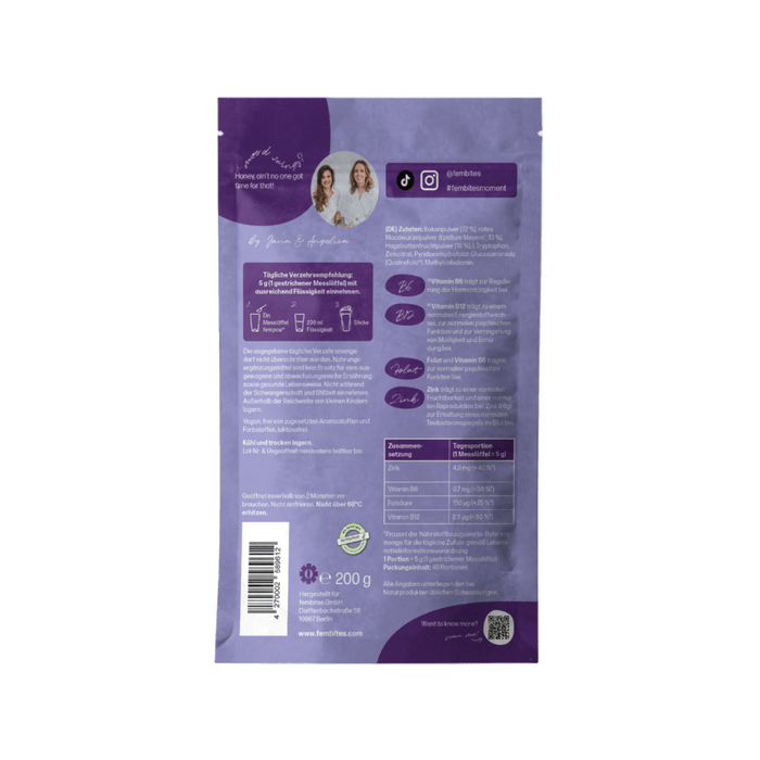 fempow®PMS SUPPORT - La Blutique fembitesNahrungsergänzungsmittel Berlin