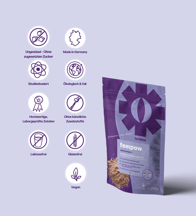 fempow®PMS SUPPORT - La Blutique fembitesNahrungsergänzungsmittel Berlin