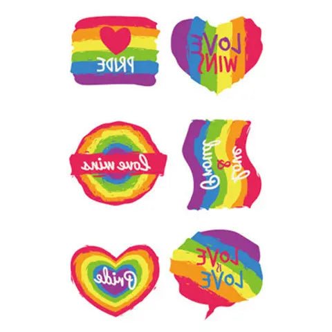 Gay Pride Tattoos (Sammlung) - La Blutique Gay-Shop.berlinTattoo Berlin