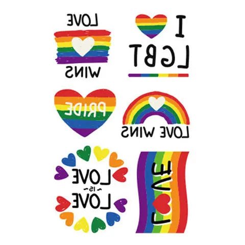 Gay Pride Tattoos (Sammlung) - La Blutique Gay-Shop.berlinTattoo Berlin