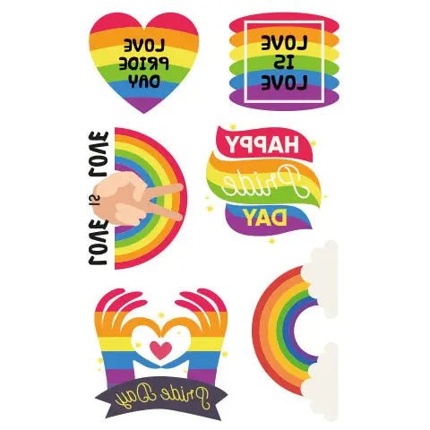 Gay Pride Tattoos (Sammlung) - La Blutique Gay-Shop.berlinTattoo Berlin