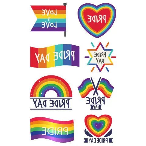 Gay Pride Tattoos (Sammlung) - La Blutique Gay-Shop.berlinTattoo Berlin