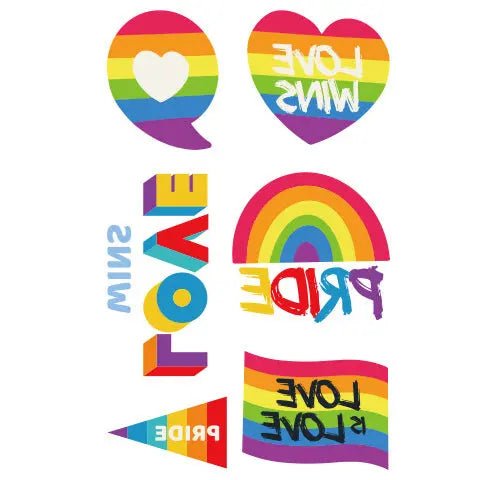 Gay Pride Tattoos (Sammlung) - La Blutique Gay-Shop.berlinTattoo Berlin