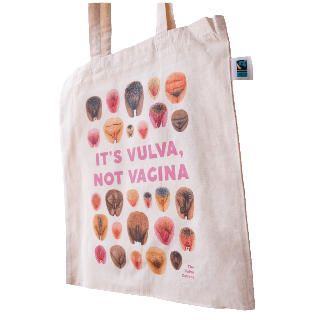 It's Vulva, not Vagina Beutel - La Blutique The Vulva Gallery Berlin