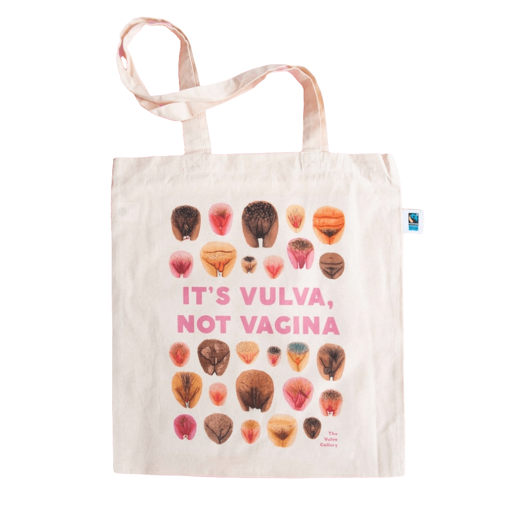 It's Vulva, not Vagina Beutel - La Blutique The Vulva Gallery Berlin