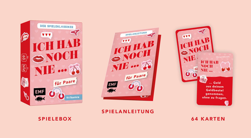 Kartenspiel: Ich hab noch nie … – für Paare - La Blutique EMF Verlag - Edition Michael FischerSpiel Berlin