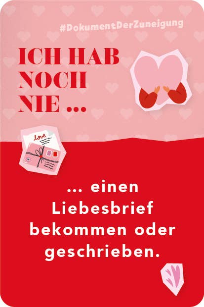 Kartenspiel: Ich hab noch nie … – für Paare - La Blutique EMF Verlag - Edition Michael FischerSpiel Berlin