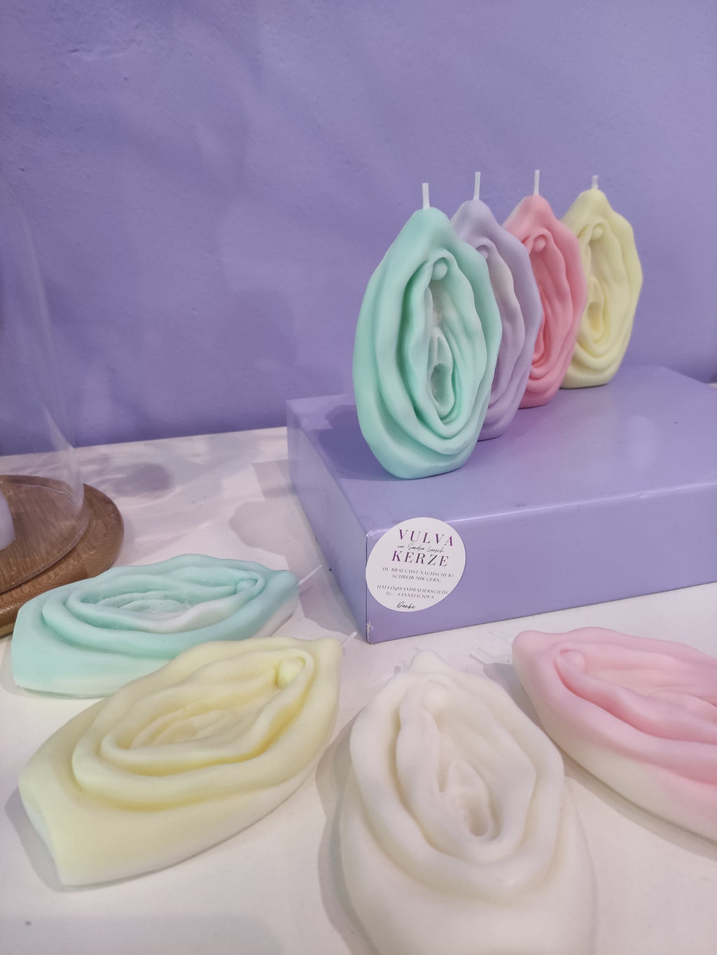 Kerze Vulva - La Blutique Brickstar BelgiumAccessoire Berlin