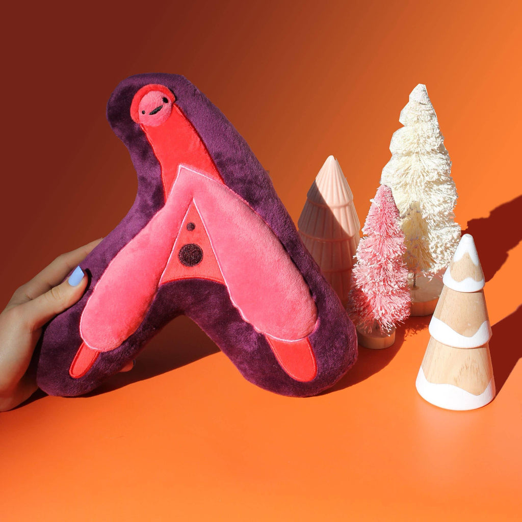 Klitoris Plüschtier Kissen - La Blutique I Heart GutsAccessoire Berlin