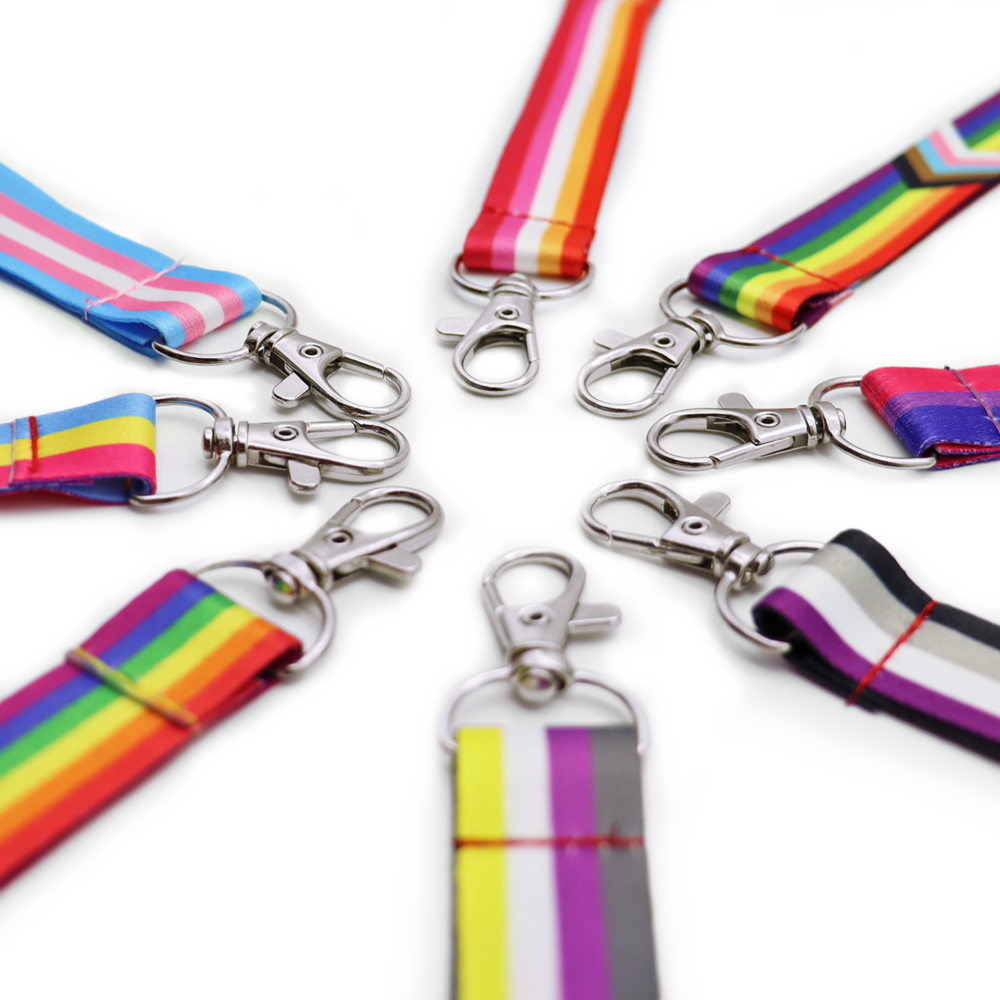 LGBTQ Schlüsselband (Pride) - La Blutique Gay-Shop.berlinSchlüsselanhänger Berlin