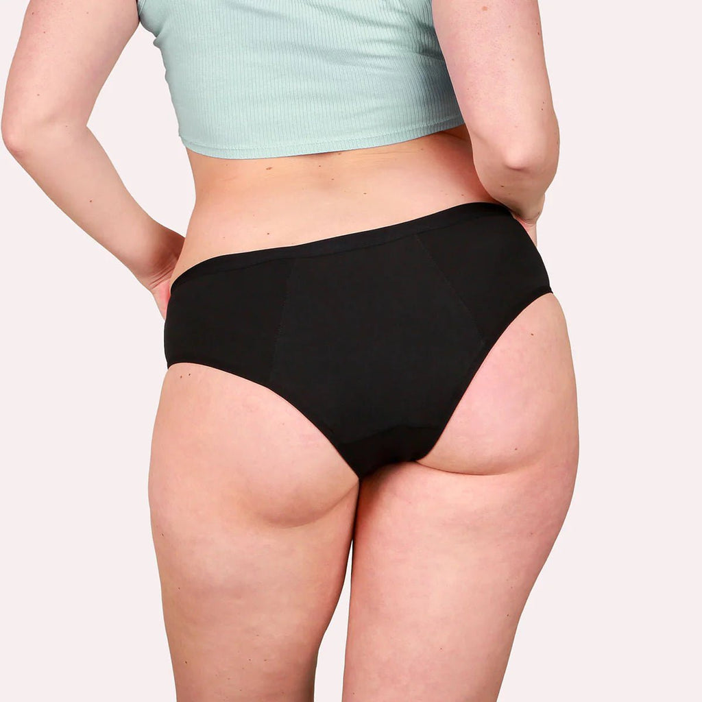 Lowcut Classic extra stark schwarz - La Blutique TayniePeriodenunterwäsche Berlin