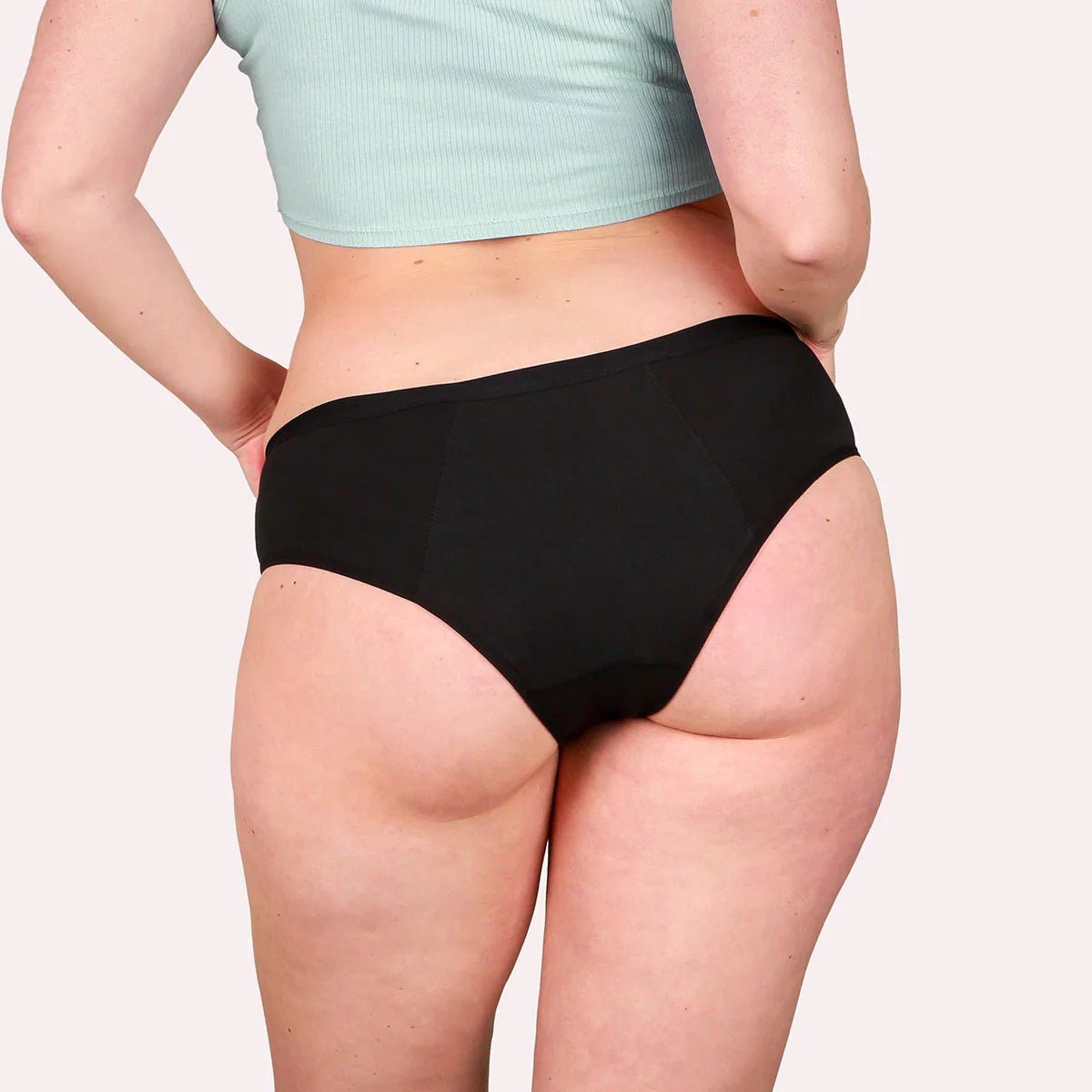 Lowcut Classic extra stark schwarz - La Blutique TayniePeriodenunterwäsche Berlin