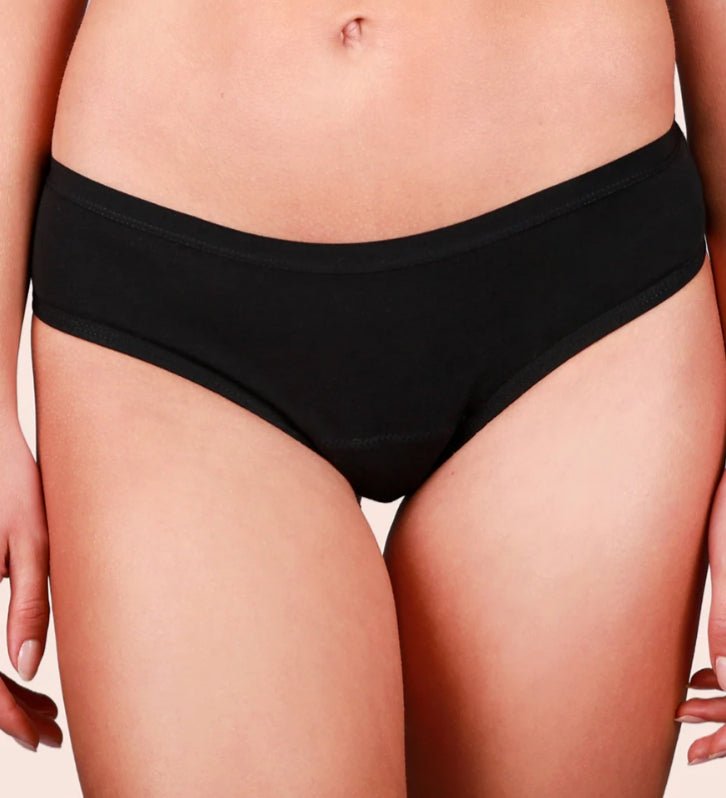 Lowcut Classic extra stark schwarz - La Blutique TayniePeriodenunterwäsche Berlin