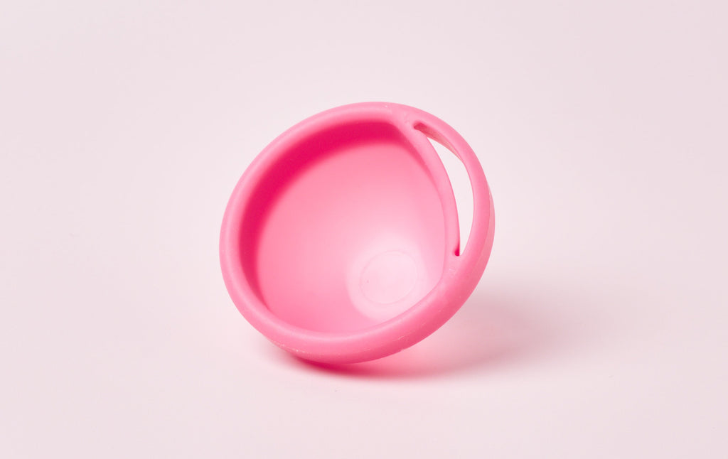 Menstruationsscheibe Rosé mit Eingriff - La Blutique rayne careMenstruationsscheibe Berlin