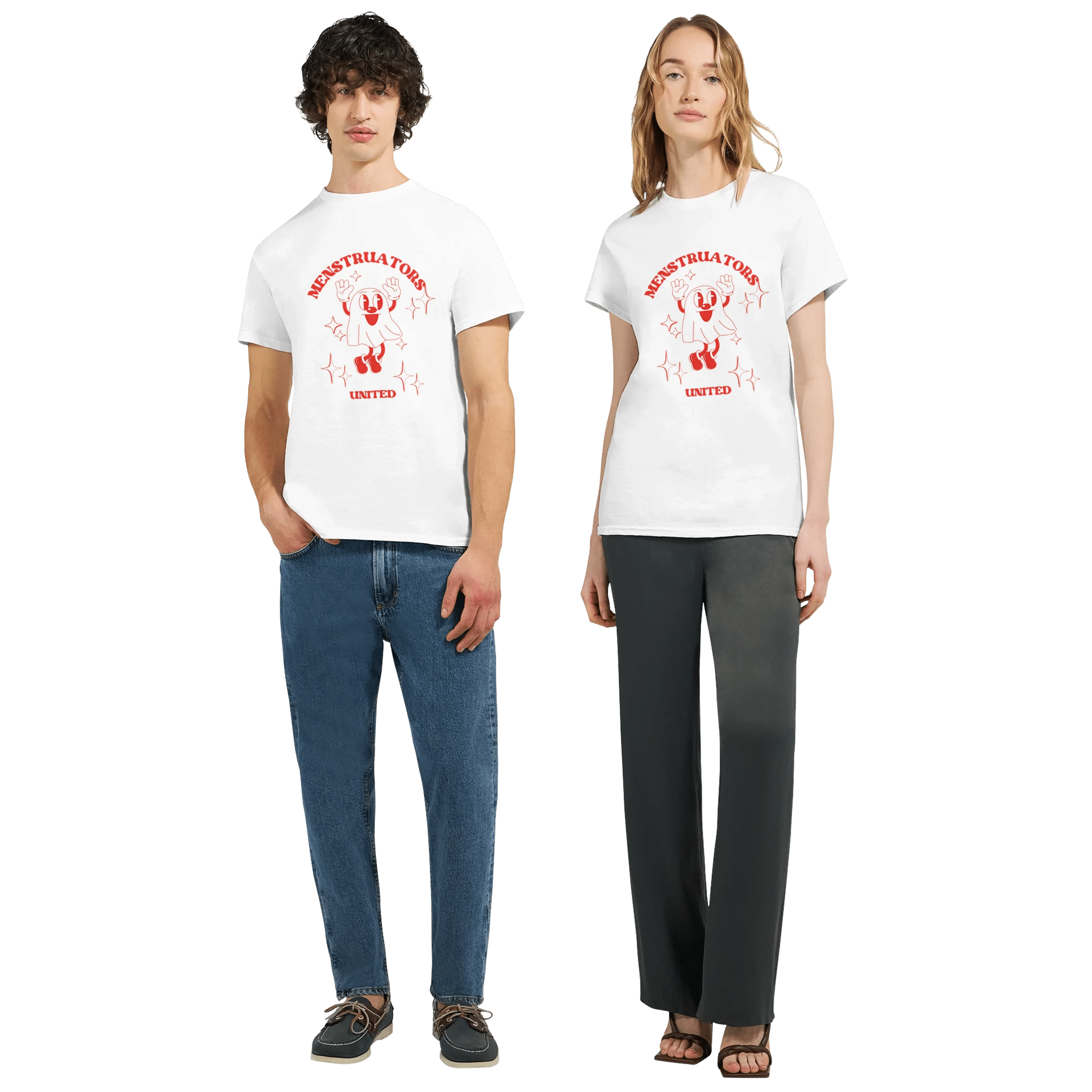 Menstruators United Unisex T-Shirt - La Blutique La BlutiquePrint Material Berlin